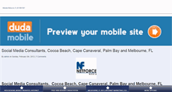 Desktop Screenshot of netforceperformancemarketing.com