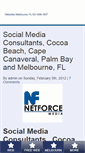 Mobile Screenshot of netforceperformancemarketing.com